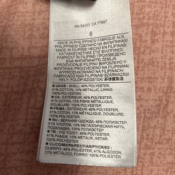 Gold, gorgeous holiday skirt! Zips up in the back. - Picture 5 of 5